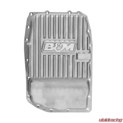 B&M Cast Aluminum Trans Pan for 6L80E - Natural - 70392