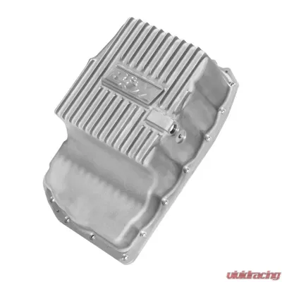 B&M Cast Aluminum Trans Pan for 6L80E - Natural - 70392