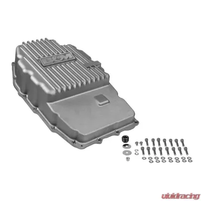B&M Cast Aluminum Transmission Pan for GM 8L90E 8-Speed Transmission - 70396