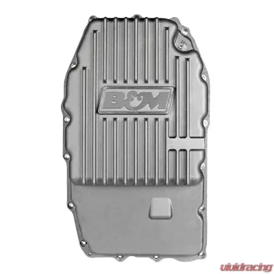 B&M Cast Aluminum Transmission Pan for GM 8L90E 8-Speed Transmission - 70396