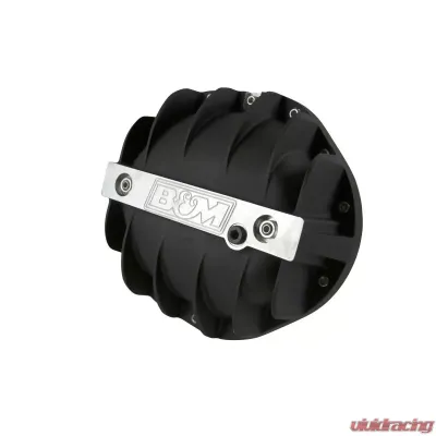 B&M Cast Aluminum Differential Cover for GM 9.5" 14 Bolt - Black - 71505