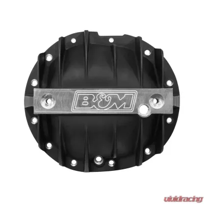 B&M Cast Aluminum Differential Cover for GM Silverado 1500, Sierra 1500 - Black - 71506