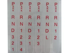 B&M  80840 and 80842 Indicator Decal