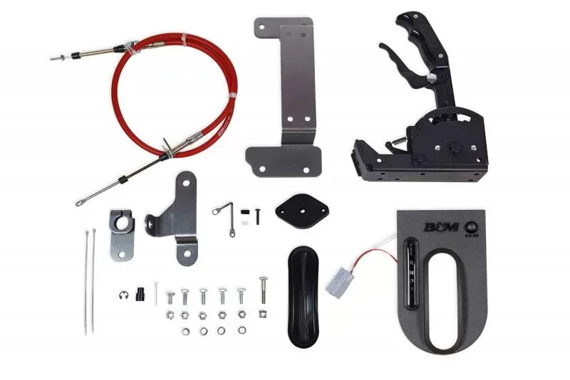 B&M Stealth Magnum Grip Pro-Stick Console Jeep Wrangler JK ATM 2007-2010 - 81177
