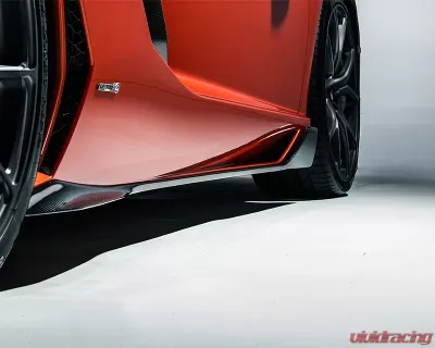 Vorsteiner V Aero Side Blades Carbon Fiber PP 2x2 Glossy Lamborghini Aventador 2012-2014 - 0703LOV