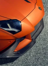 Vorsteiner Zaragoza Edizione Glossy Carbon Fiber PP 2x2 Aero Front Spoiler Lamborghini Aventador 2011-2017                                     - 0716LOV - Image 2