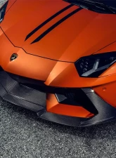 Vorsteiner Zaragoza Edizione Glossy Carbon Fiber PP 2x2 Aero Front Spoiler Lamborghini Aventador 2011-2017                                     - 0716LOV - Image 3