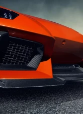 Vorsteiner Zaragoza Edizione Glossy Carbon Fiber PP 2x2 Aero Front Spoiler Lamborghini Aventador 2011-2017                                     - 0716LOV - Image 6