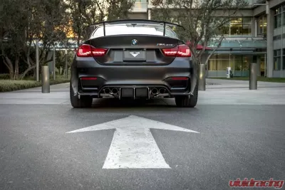 Vorsteiner Glossy Carbon Fiber VRS GTS-V Aero Rear Diffuser BMW F8x M3 | M4 2014-2018 - 4250BMV