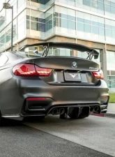 Vorsteiner Glossy Carbon Fiber VRS GTS-V Aero Rear Diffuser BMW F8x M3 | M4 2014-2018                                     - 4250BMV - Image 8