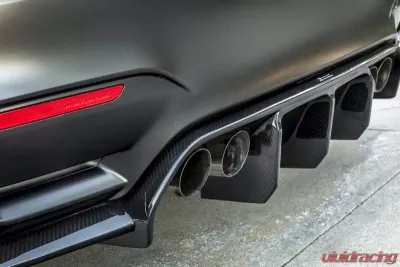 Vorsteiner Glossy Carbon Fiber VRS GTS-V Aero Rear Diffuser BMW F8x M3 | M4 2014-2018 - 4250BMV