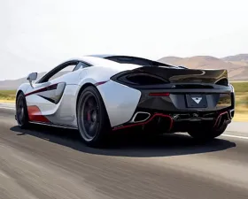 Vorsteiner VS Carbon Fiber Aero Rear Boot PP 2x2 Glossy McLaren 570S 2016-2019