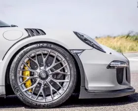 Vorsteiner V-RS Aero Front Lip Spoiler Carbon Fiber 1x1 Glossy Porsche GT3RS 14-16