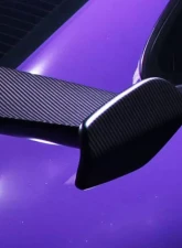 Vorsteiner V-RS Aero End Caps Carbon Fiber 2x2 Satin Porsche GT3RS 14-16                                     - POV1172 - Image 3