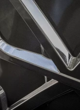Vorsteiner V-RS Aero Hood Carbon Fiber PP 2X2 Satin Porsche 991 GT3-RS 14-16                                     - POV1180 - Image 4