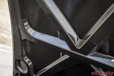 Vorsteiner V-RS Aero Hood Carbon Fiber PP 2X2 Satin Porsche 991 GT3-RS 14-16 - POV1180