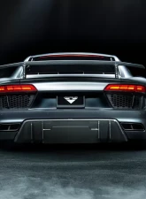 Vorsteiner Glossy Carbon Fiber 2x2 Aero Rear Diffuser Audi R8 2017-2022                                     - VUD2150 - Image 8