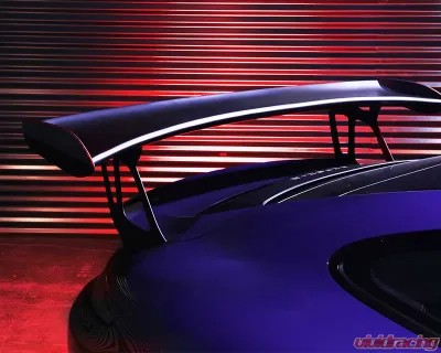 Vorsteiner V-RS Aero Wing Blade w/End Caps Carbon Fiber 2x2 Satin Porsche GT3RS 14-16 - POV1170