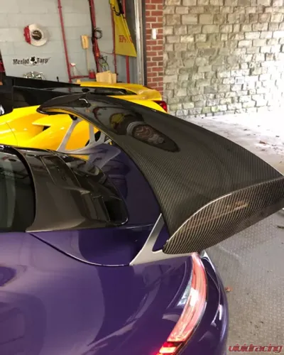 Vorsteiner V-RS Aero End Caps Carbon Fiber 2x2 Satin Porsche GT3RS 14-16 - POV1172