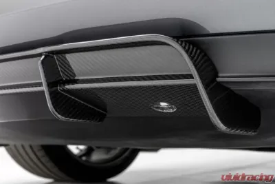 Vorsteiner Volta Aero 2x2 Glossy PP Carbon Fiber Rear Diffuser Tesla Model 3 2017+ CLEARANCE - TEV1055