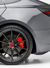 Vorsteiner Volta Aero 2x2 Glossy PP Carbon Fiber Rear Diffuser Tesla Model 3 2017+ CLEARANCE                                     - TEV1055 - Image 5