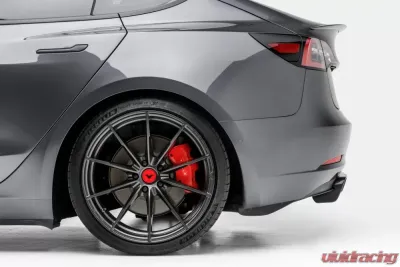 Vorsteiner Volta Aero 2x2 Glossy PP Carbon Fiber Rear Diffuser Tesla Model 3 2017+ CLEARANCE - TEV1055
