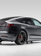 Vorsteiner Volta Aero 2x2 Glossy PP Carbon Fiber Rear Diffuser Tesla Model 3 2017+ CLEARANCE                                     - TEV1055 - Image 8