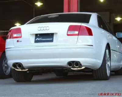 Kreissieg 4x90mm Valvetronic Catback Exhaust Audi S8 4.2 D3 06-10 - AUS8-01