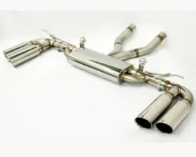 Kreissieg 4x83mm Valvetronic Rear Section Exhaust Porsche Cayenne Turbo 02-07