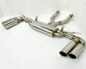 Kreissieg 4x83mm Valvetronic Rear Section Exhaust Porsche Cayenne S 02-07