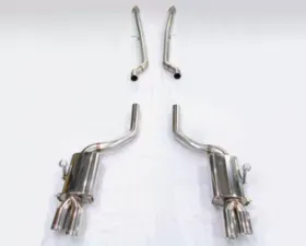 Kreissieg 4x80mm Valvetronic Billet Tip Catback Bentley Continental GT 03-10