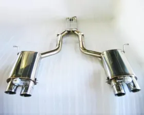 Kreissieg 4x80mm Valvetronic Catback Exhaust Mercedes-Benz SLK55 AMG 07-10