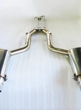 Kreissieg 4x80mm Valvetronic Catback Exhaust Mercedes-Benz SLK55 AMG 07-10                                     - MB-001 - Image 4