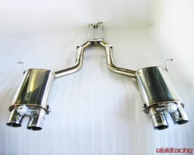 Kreissieg 4x80mm Valvetronic Catback Exhaust Mercedes-Benz SLK55 AMG 07-10 - MB-001
