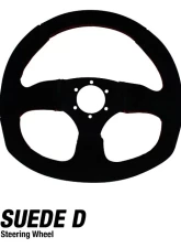 DragonFire D Shaped UTV Steering Wheel Vinyl Black                                     - 04-0004 - Image 6