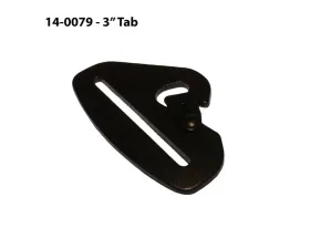 DragonFire 3 Inch Tab Quick Release Harness Mounting Tabs