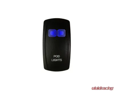 DragonFire Laser Etched Switch Pod Lights Blue - 04-0089