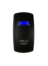 DragonFire Laser Etched Switch Grill Light Blue                                     - 04-0093 - Image 2