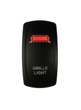 DragonFire Laser Etched Switch Grill Light Red                                     - 04-0094 - Image 2