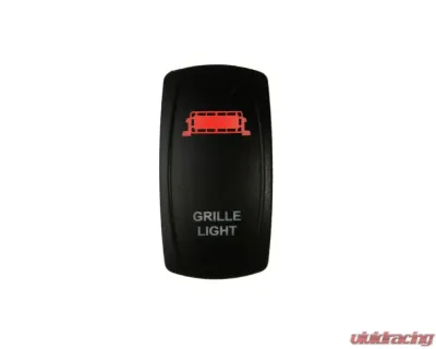 DragonFire Laser Etched Switch Grill Light Red - 04-0094