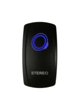 DragonFire Laser Etched Switch Stereo Blue                                     - 04-0097 - Image 2