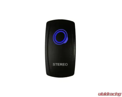 DragonFire Laser Etched Switch Stereo Blue - 04-0097