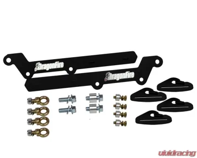 DragonFire Harness Mounting Brackets Kawasaki Teryx KRX 1000 - 14-4000