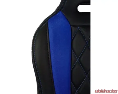 DragonFire Blue Diamond Series RT Seats Polaris RZR 2014-2019 - 15-0067