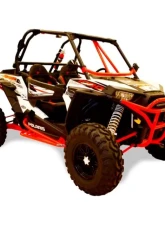 DragonFire RacePace Nerf Bars Orange Polaris RZR 1000 S 2016-2017                                     - 01-1122 - Image 3