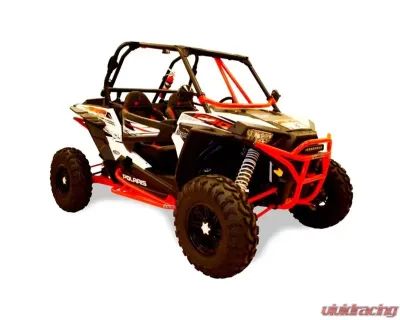 DragonFire RacePace Nerf Bars Orange Polaris RZR 1000 S 2016-2017 - 01-1122