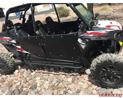 DragonFire RacePace Nerf Bars Black Polaris RZR XP 4 1000 | RZR 4 900 - 01-1132