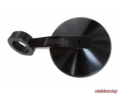 DragonFire SS Side View Mirrors Black Kawasaki Teryx 2008-2017 - 04-0806