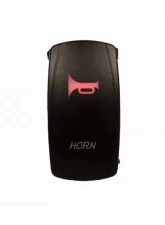 DragonFire Laser Etched Switch Horn Red                                     - 04-0053 - Image 2