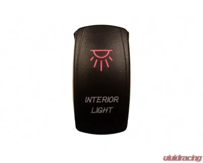 DragonFire Laser Etched Switch Interior Lights Red - 04-0055